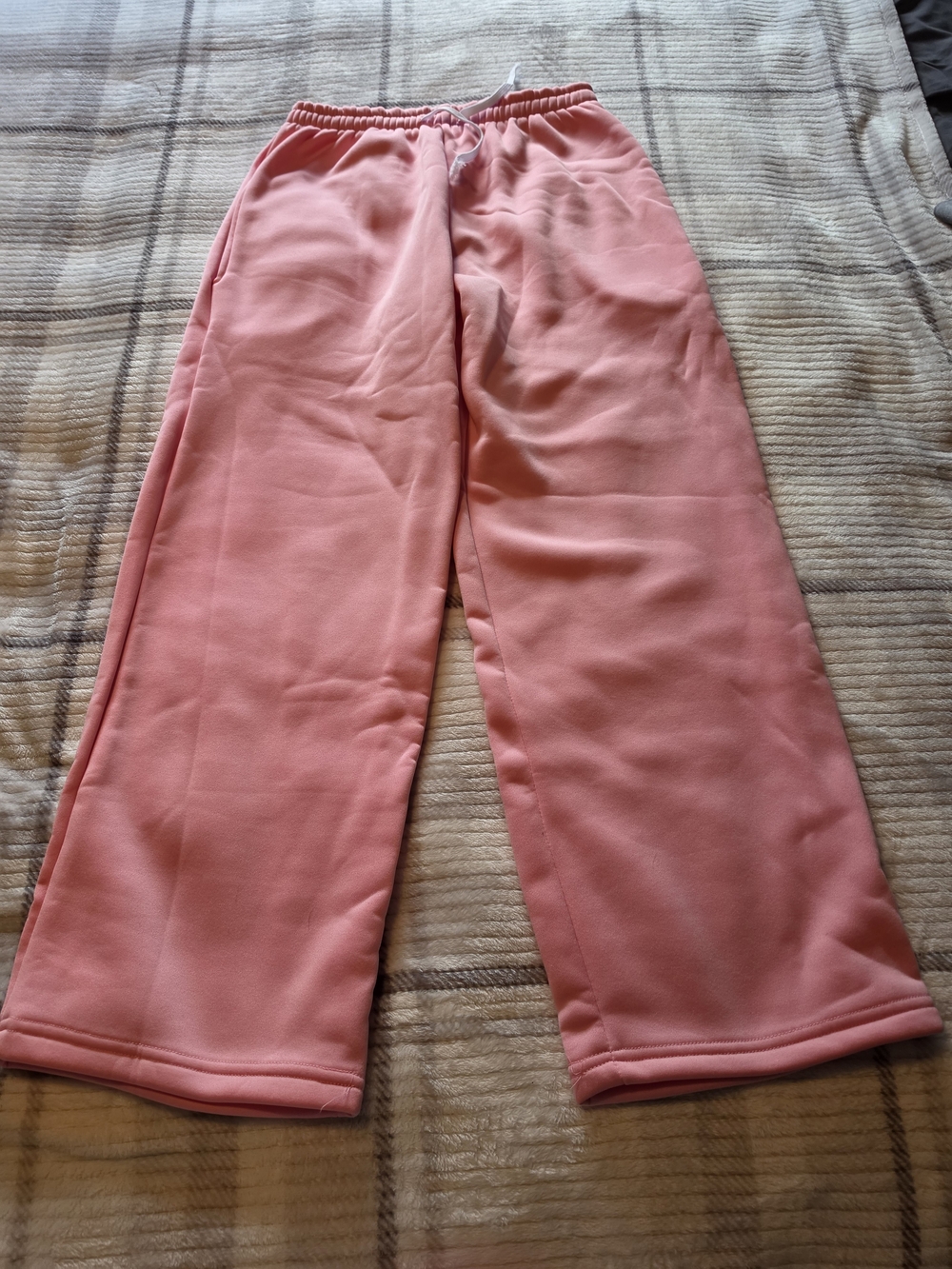 Women's Pink Cozy Drawstring Bottoms